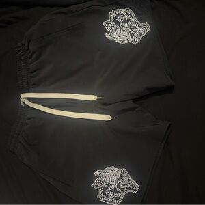 Darc Sport Black Shorts with White Drawstring